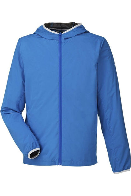 Nautica Stillwater Hooded Windbreaker Blue Large 2