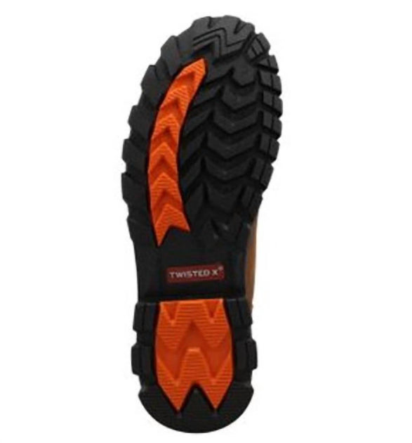 Twisted X Nano Safety-Toe Barnshield Work Boot Brown US 10.5 3
