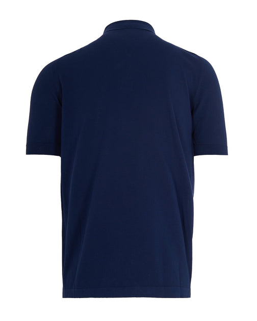 Eleventy Polo Shirt Navy Blue XL 3
