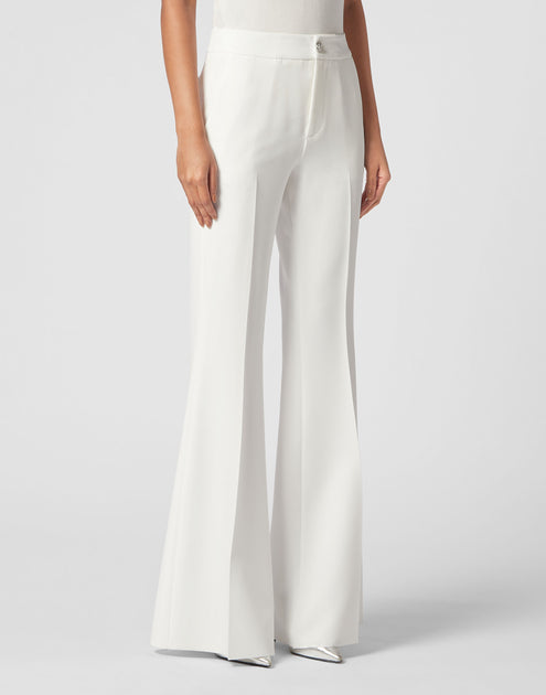 Philipp Plein Cady Flare Trousers Black Medium 4