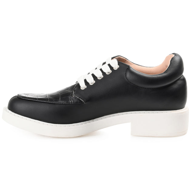 Journee Collection Aliah Flat Grey US 6 3