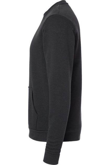Next Level Santa Cruz Pocket Crewneck Sweatshirt Black Small 4