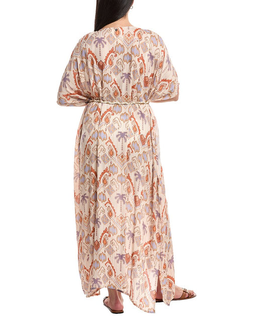 Z & L EUROPE Ikat Kaftan Gold Small/Medium 3