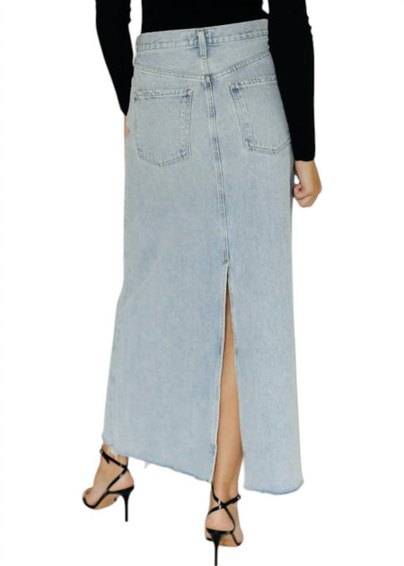 AGOLDE Hilla Skirt Blue 27 4