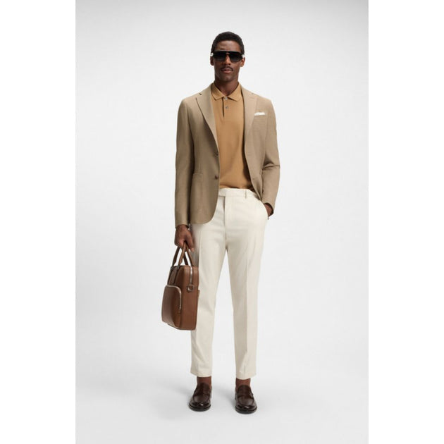 Blazer Slim-fit Boss homme, Beige, US 42 Regular 3