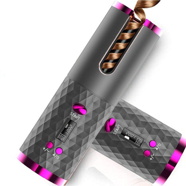 VYSN PlanetCurls Automatischer Lockenstab Weiß 4