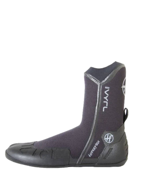 NEW HYPERFLEX men\'s vryl 3mm high top bootie in black HyperFlex Boot - FootJoy main image 3