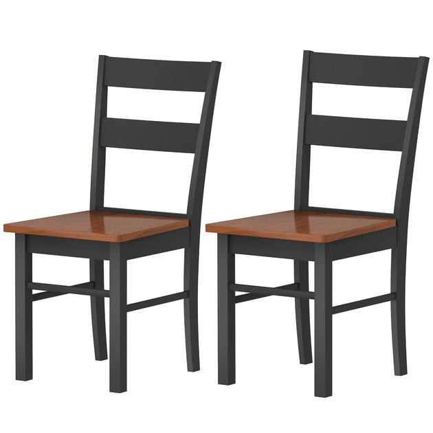 Hivvago Dining Chair Black 3