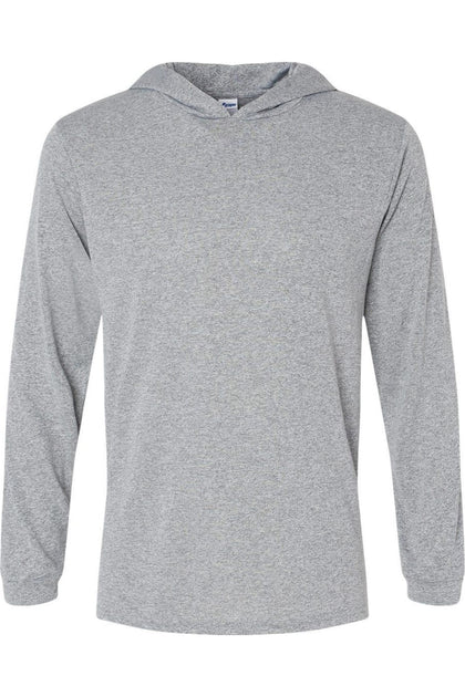 Paragon Bahama Hooded Long Sleeve T-Shirt Grey Small 2