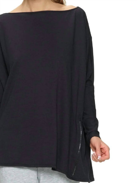 Felina City Terry Poncho Black Small 3