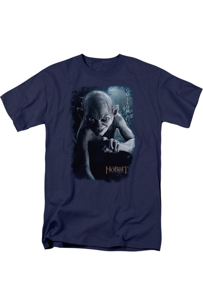 Gildan The Hobbit Gollum Poster Short Sleeve T-Shirt Blue 5XLarge 2