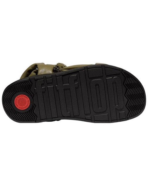 FitFlop Hiker Leather Sandal Green US 6 4