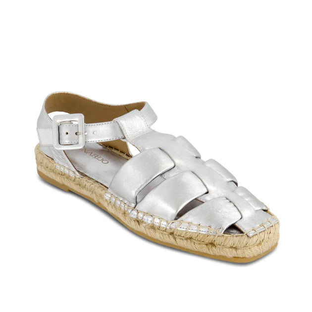 Bernardo Monri Fisherman Sandals Silver US 8 2