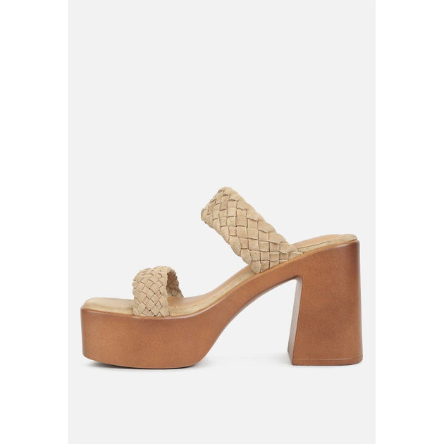 London Rag Misaki Sandals Brown US 8 4