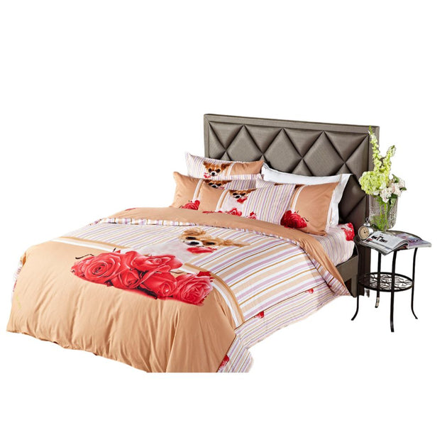 Dolce Mela Cutie Pie Duvet Cover Set Multicolor 3
