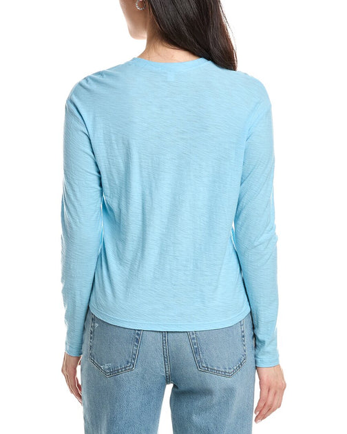 James Perse Boxy T-Shirt Blau US 2 3