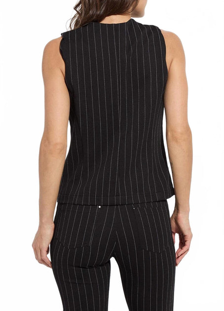 Lysse Marisa Ponte Gilet Black Medium 3