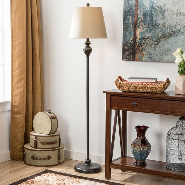 Hivvago 3-Piece Lamp Set Beige/Black 4
