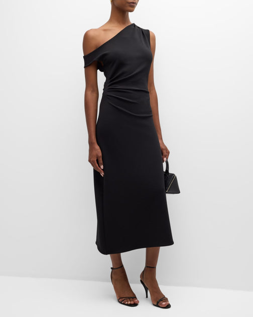 tanya taylor gio one-shoulder midi-dress Tanya Taylor Gio One-Shoulder Midi Dress