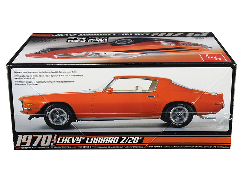 AMT 1970 1/2 Chevrolet Camaro Z/28 Model Kit Orange 1/25 Scale 3