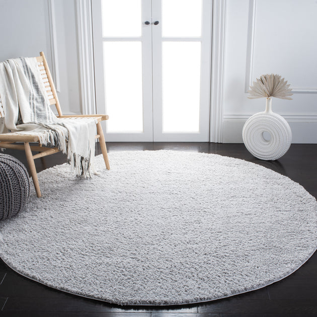Tapis Shag Safavieh August, Gris Clair 4