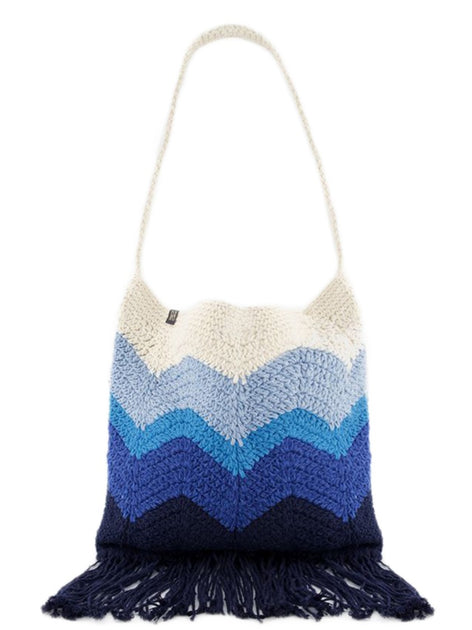 ショルダーバッグ・ポシェット Priya Hobo Bag - Nannacay - Blue - Cotton Nannacay Priya Hobo Bag - Blue - Cotton | ShopSimon
