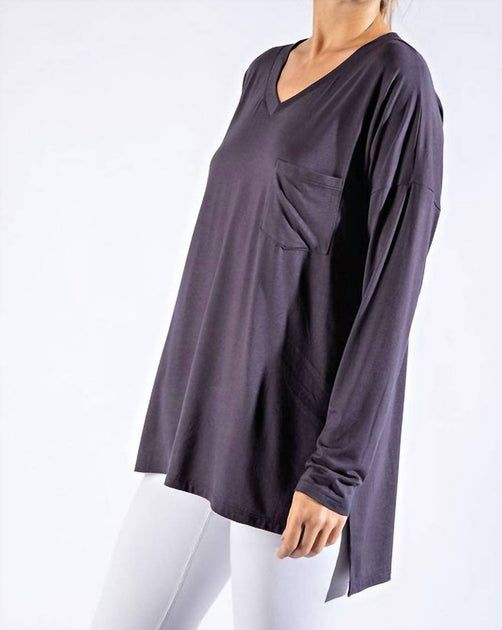 mono b Basic Solid Tee Purple 2X 3
