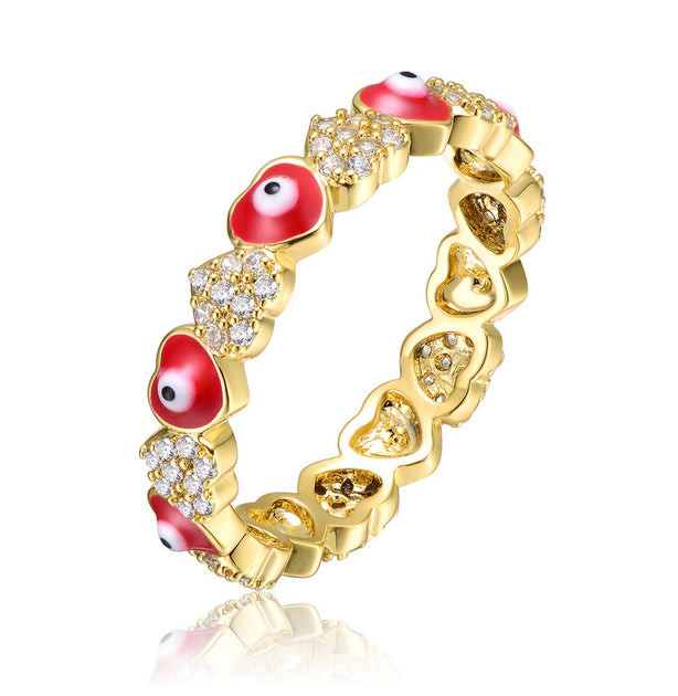 GigiGirl Kids/Teens Stacking Ring Red US 6 2