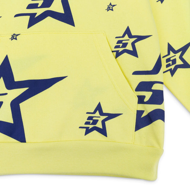Sp5der 5Star Hoodie Yellow XXL 4