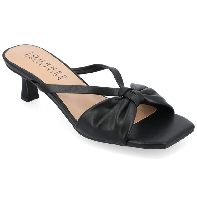 Journee Collection Starling Dress Sandal Silver US 10 2