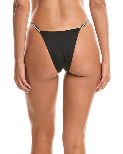 lemlem Lena Brazilian Bikini Bottom noir Large 3