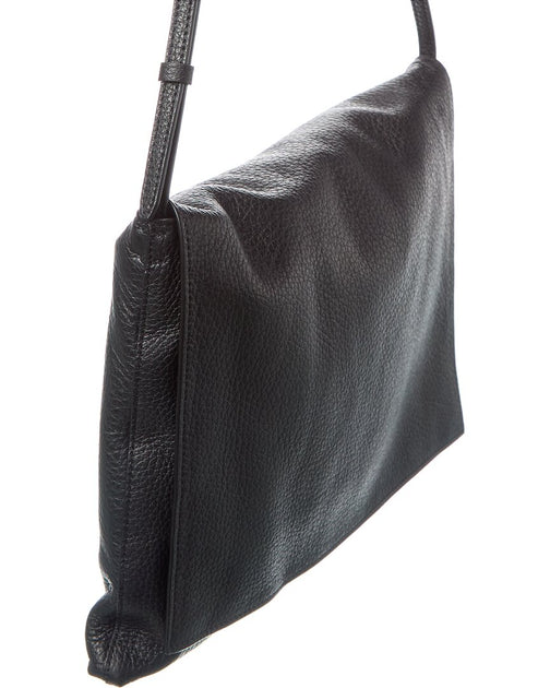 The Row Nan Park Leather Shoulder Bag | ShopSimon