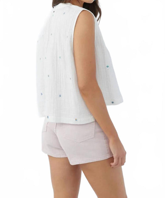 O'Neill Aarya V-Neck Top Multi Large 3