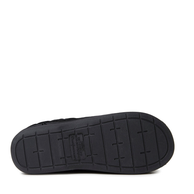 Dearfoams Darcy Clog Slipper Black Small 5