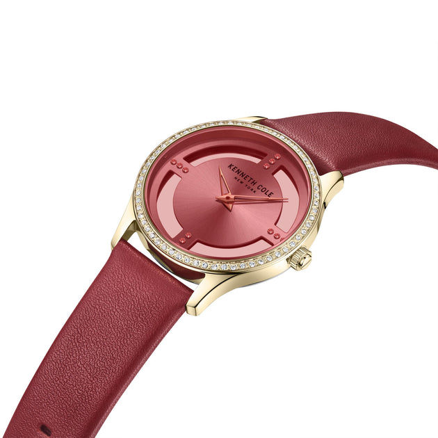 Kenneth Cole Classic 34mm Quartz Watch Gold 4