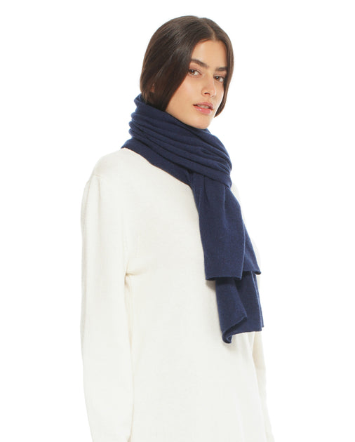 Monticelli Cashmere Schal Blau Einheitsgröße 3