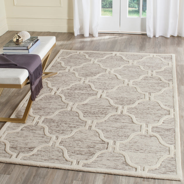 Safavieh Cambridge Area Rug Light Brown/Ivory 2