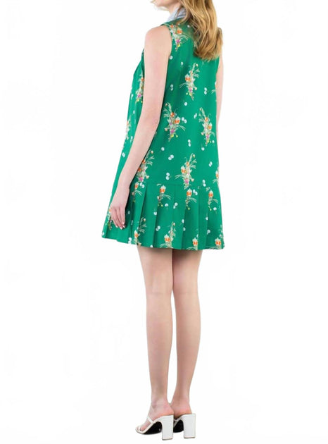 THML Sweet Breeze Sleeveless Dress Green Small 3