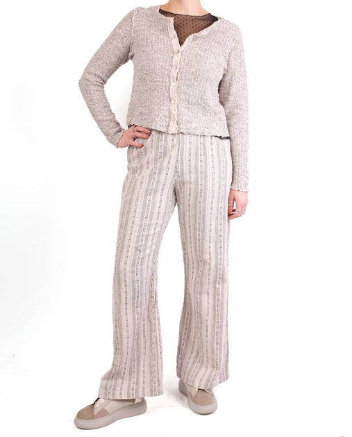 cut loose Crop Cardy Beige Large 4