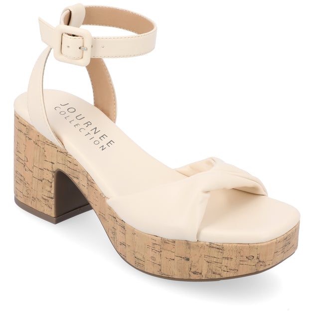 Journee Collection Eianna Sandals Blue US 10 2