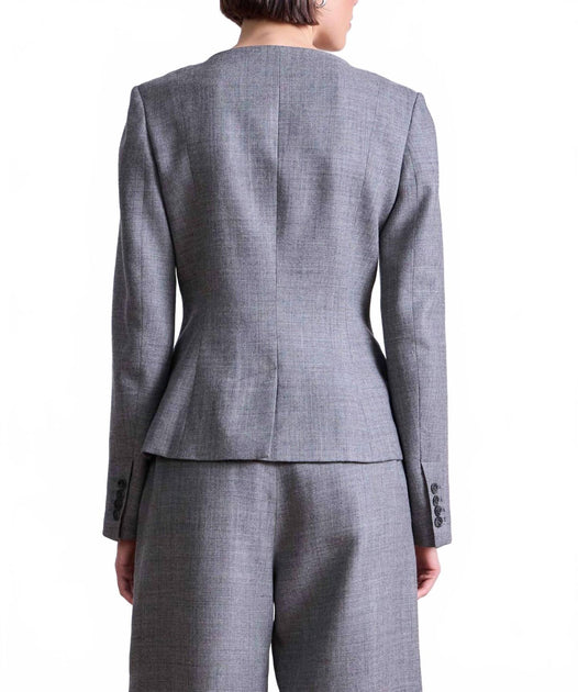 APIECE APART Asma Blazer Top Grau US 8 4