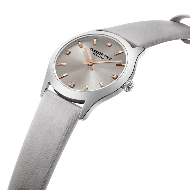 Kenneth Cole KCWLA2222805 Women's Quartz Watch Silver 4