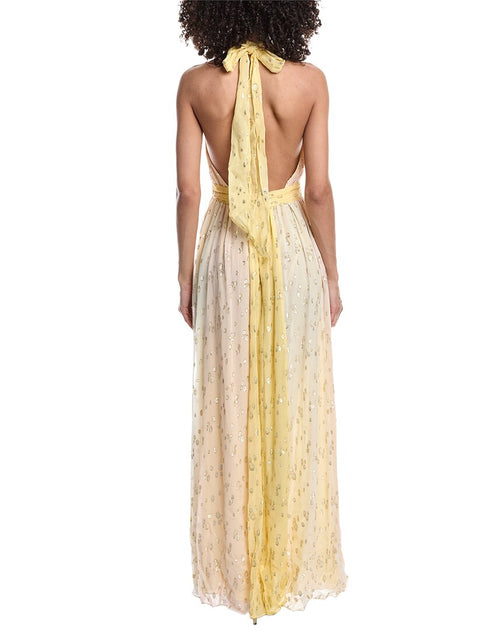 Robe Ramy Brook Leigh Jaune US 16 3