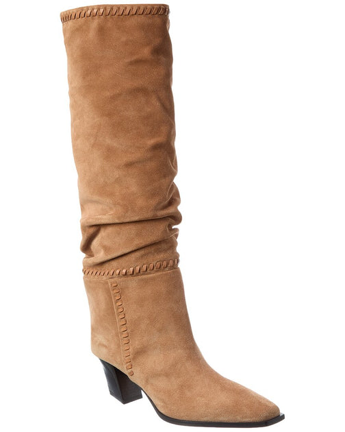 Jimmy Choo Hart Stitch 60 Knee-High Boot Brown EU 36 2