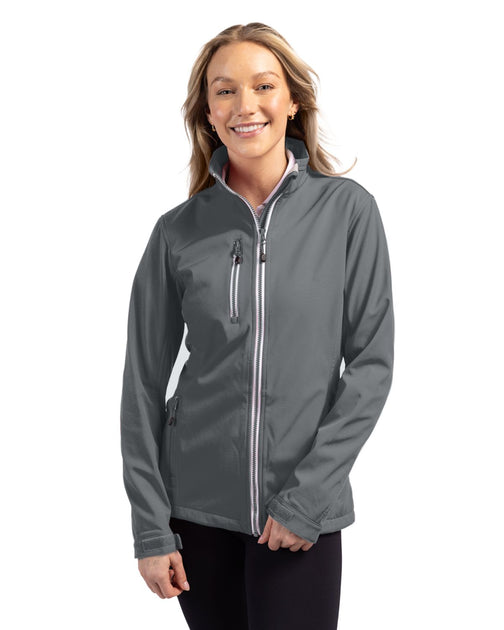 Clique Ladies Telemark Softshell Jacket Blue XXLarge 2