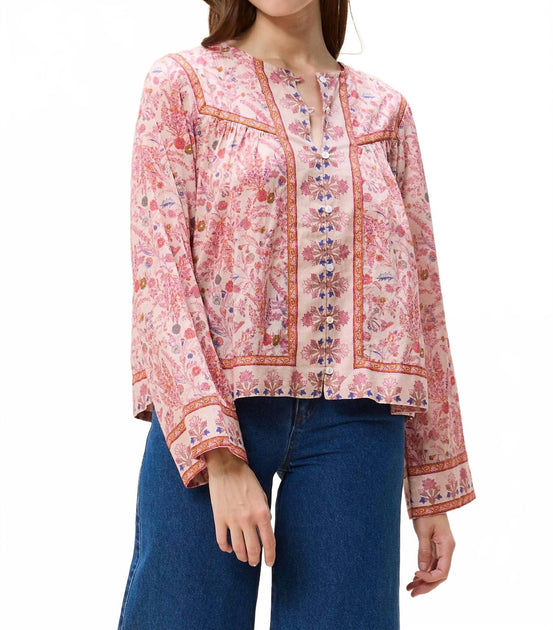 Cleobella Vivien Top Pink XSmall 2