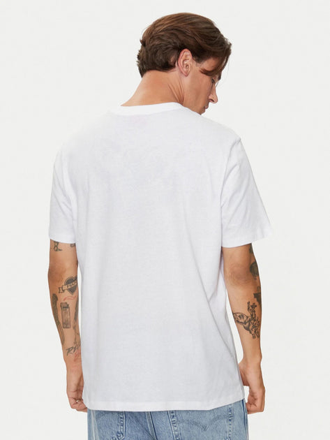 Hugo Boss Dulive Square Logo T-Shirt White Small 3