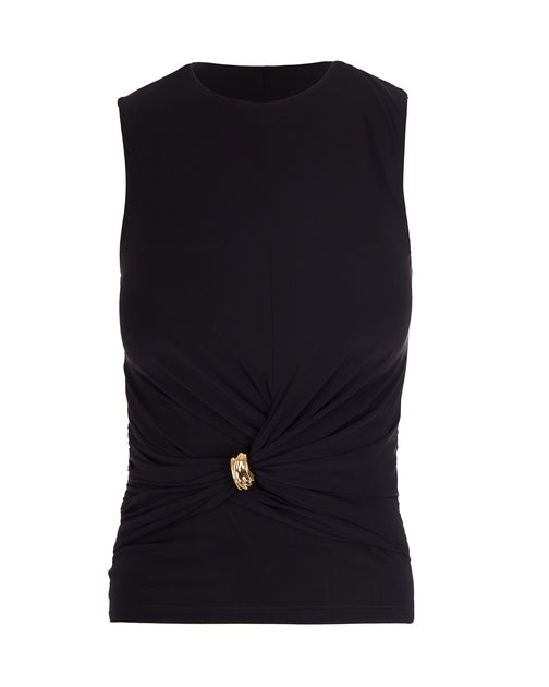 Elisabetta Franchi Jersey Top Black EU 46 2