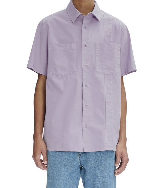 A.P.C. Hunt Kurzarmhemd Grün Small 4