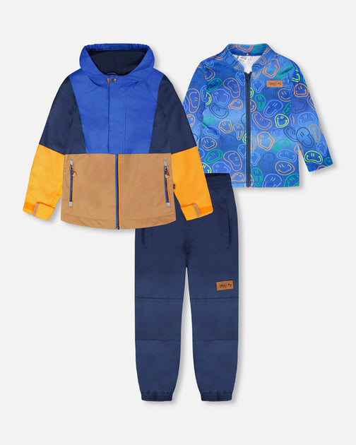 Deux par Deux 3-in-1 Outerwear Set Blue US 6 2